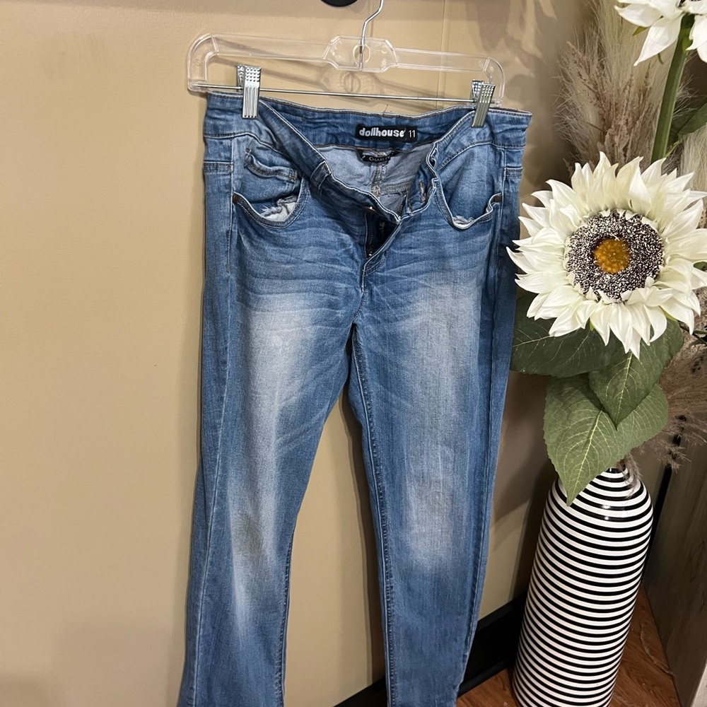 Dollhouse Women's Light Blue Skinny Jeans